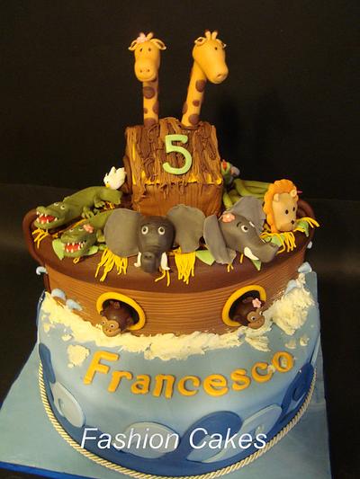 Noah's Ark - Cake by fashioncakesviviana