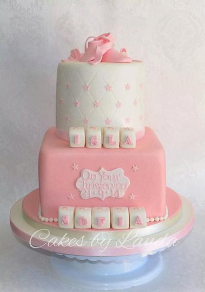 ballerina christening cake - Cake by Cakes by Landa
