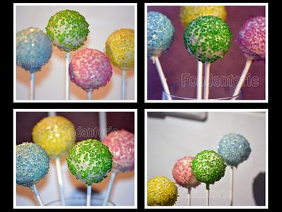 Color cakepops - Cake by Fondanterie