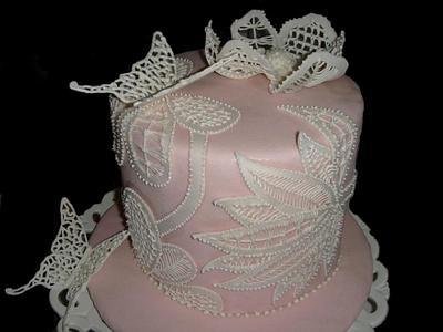 lace cake - Cake by Zohreh
