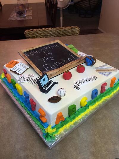 Teacher Cake - Cake by Sweet Art Cakes