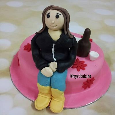Girl cake - Cake by Paramjit