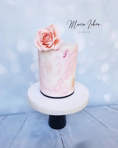 Marble stone  - Cake by Maira Liboa