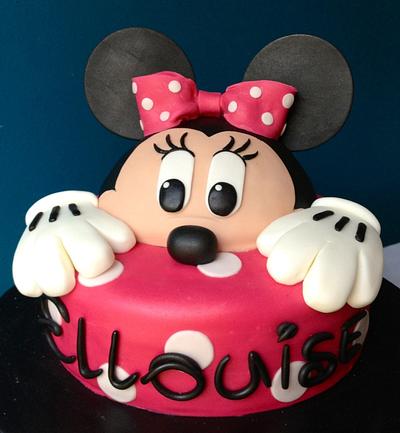 Peekaboo Minnie - Cake by Perry Bakeswell