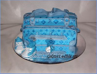 lV bag cake - Cake by The Custom Piece of Cake