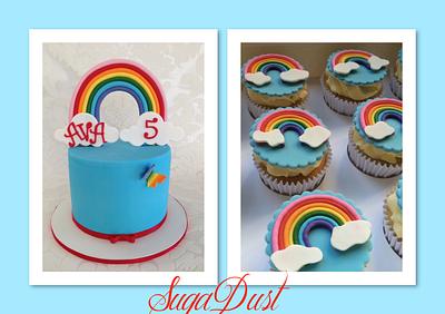 Somewhere over the Rainbow! - Cake by Mary @ SugaDust