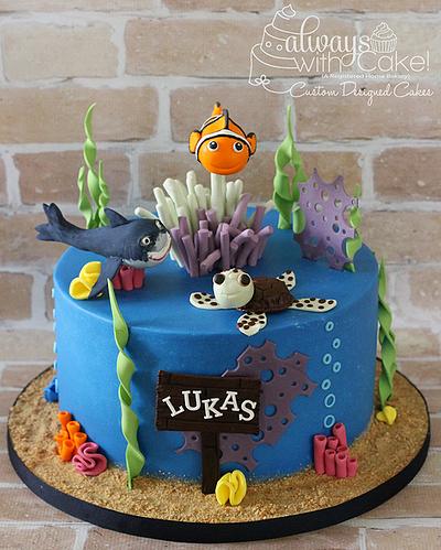 Finding Nemo Cake - Cake by AlwaysWithCake