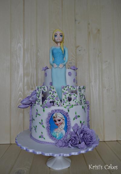 Cake Elsa Frozen - Cake by KRISICAKES