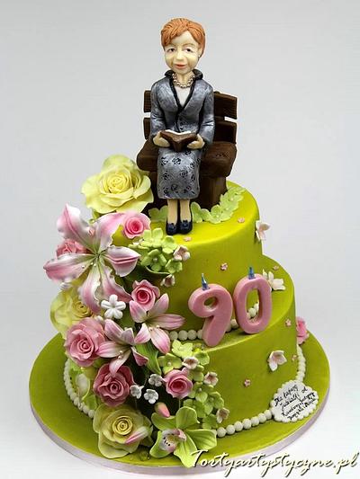 Birthday cake - Cake by Tortyartystyczne