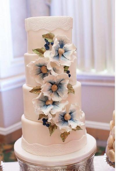 Something Blue - Cake by Sophie Bifield Cake Company