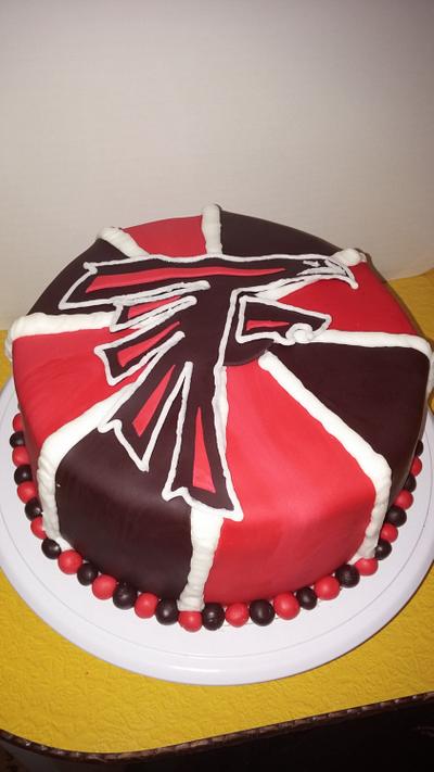 Atlanta Falcons - Cake by Chrystal Morgan