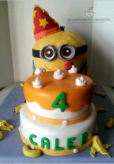 Minion Theme Cake - Cake by Maggie