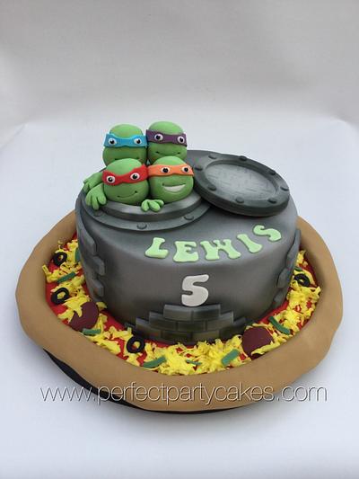 TMNT cake  - Cake by Perfect Party Cakes (Sharon Ward)