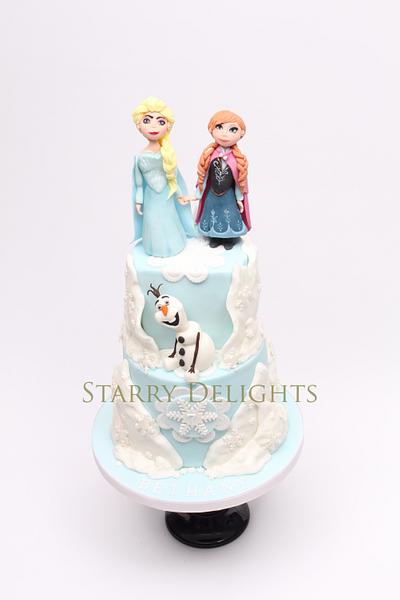 Frozen Cake - Cake by Starry Delights