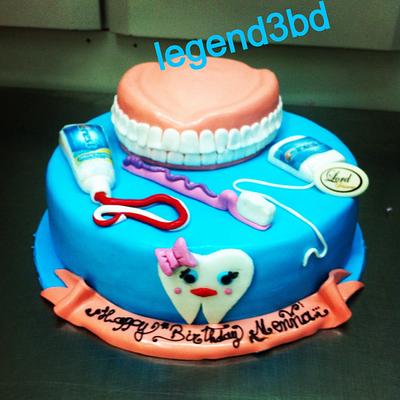 dentist cakes   - Cake by abdulkarim