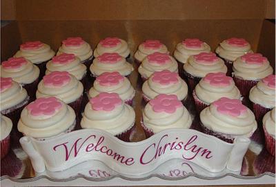 Welcome Chrislyn - Cake by Rosalynne Rogers