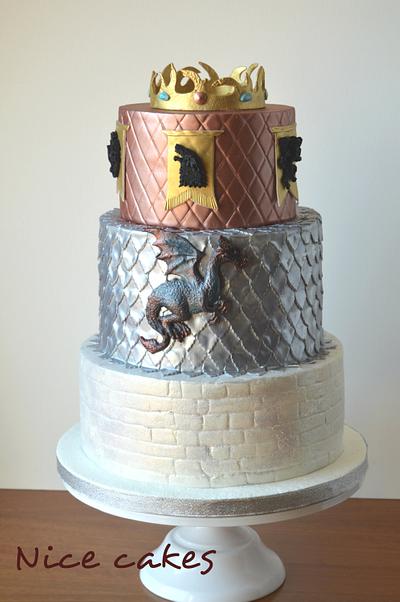 Game of Thrones cake - Cake by Paula Rebelo