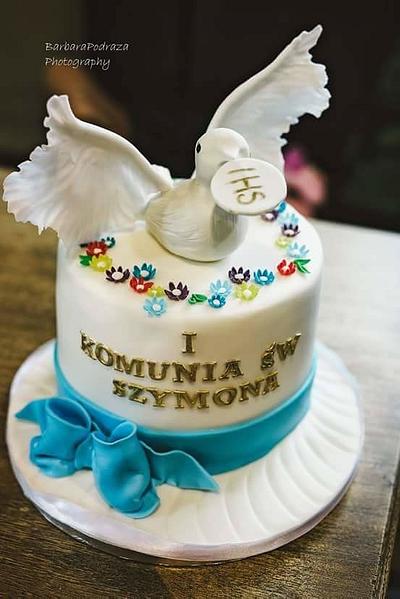 communion cake - Cake by Ania - Sweet creations by Ania
