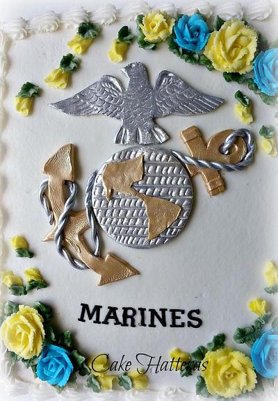 Fire Department to Marines - Cake by Donna Tokazowski- Cake Hatteras, Martinsburg WV