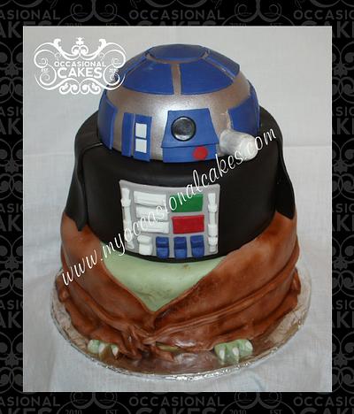 Star Wars tribute cake  - Cake by Occasional Cakes