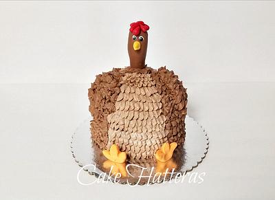Chicken Birthday Cake - Cake by Donna Tokazowski- Cake Hatteras, Martinsburg WV