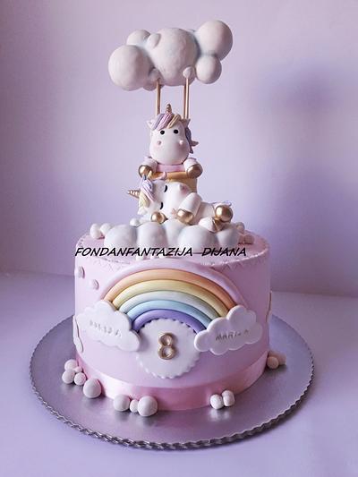 Little unicorn - Cake by Fondantfantasy