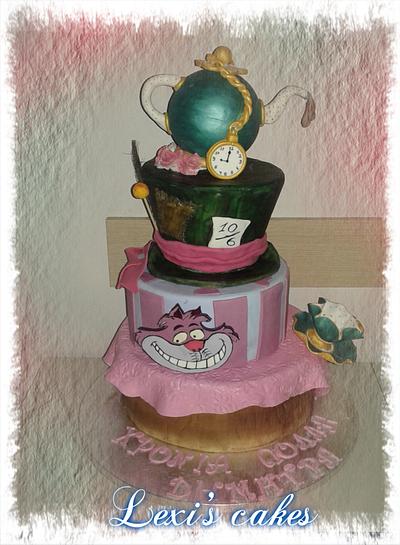 Αλίκη στη χώρα των θαυμάτων-Alice in wonderlad cake - Cake by alexialakki