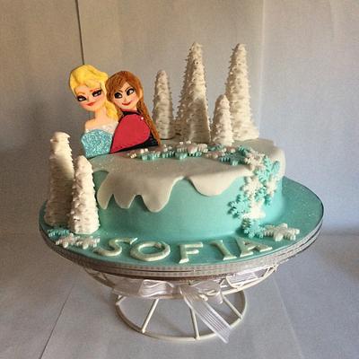 Frozen cake - Cake by SweetButterfly