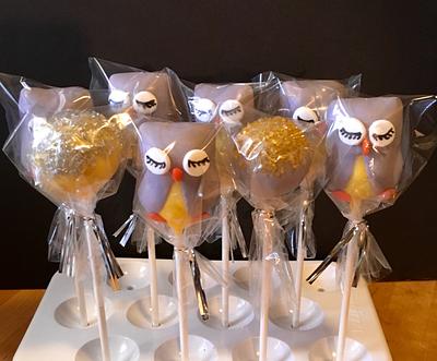 Owl cake pops - Cake by T Coleman