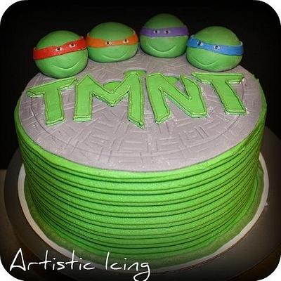 Teenage Mutant Ninja Turtles Cake - Cake by ArtisticIcingCakes
