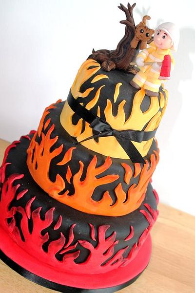 Fireman  - Cake by Zoe's Fancy Cakes