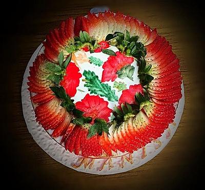 Wild strawberry cake - Cake by Patisserie by vandana
