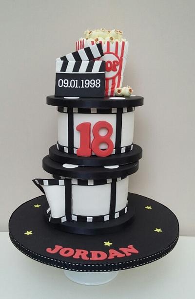 Film Lovers Cake - Cake by The Buttercream Pantry