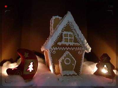 Gingerbread house - Cake by Tirki
