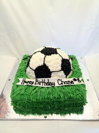 Soccer - GOOOAAALLLL - Cake by Dawn Henderson