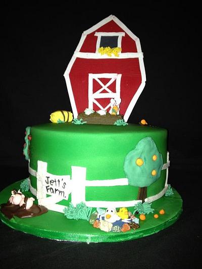 Fabulous Five Farm Cake - Cake by Lesley