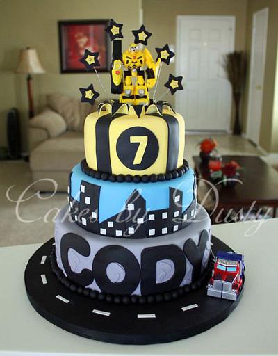 Transformers Cake - Cake by Dusty