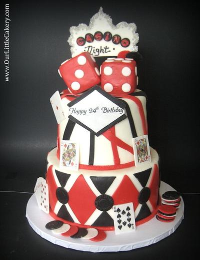 Casino Birthday Cake - Cake by gizangel