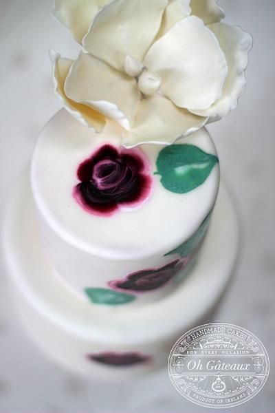 Painted Cake - Cake by Oh Gateaux