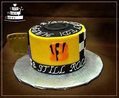 Film roll cake - Cake by Janani
