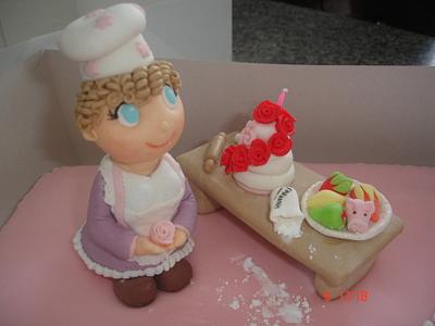 Baker... - Cake by Vera Santos
