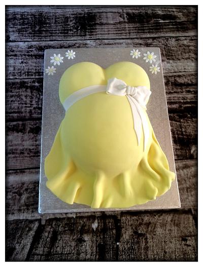 Baby bump - Cake by inspiratacakes