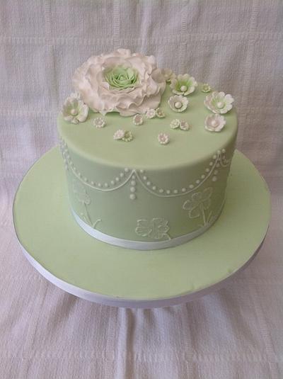 Pretty Mothers Day Cake - Cake by Keeley Cakes