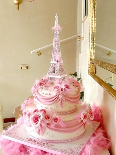 La Vie en Rose - Cake by Lovely Cakes Simona