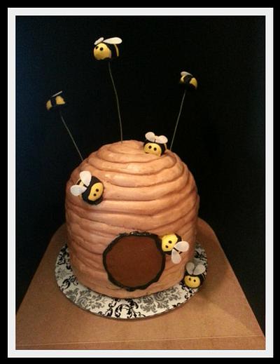 Bumblebee Hive - Cake by Jest Desserts