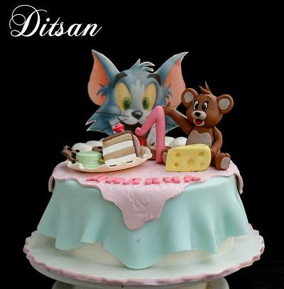 Tom and Jerry - Cake by Ditsan