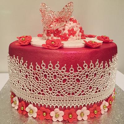 Cake Lace - Cake by sweetntasty
