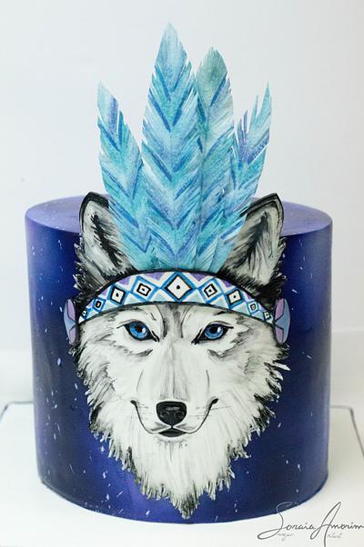 Magic wolf cake - Cake by Soraia Amorim