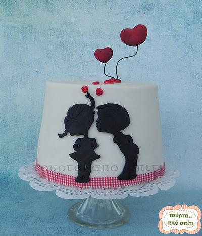 First kiss - Cake by Ioannis - tourta.apo.spiti