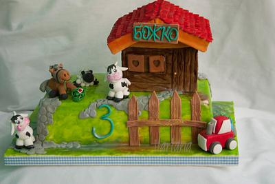 a little farm - Cake by Todorka Nikolaeva